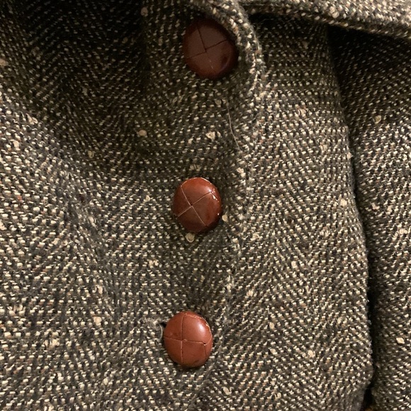 Timeless & stunning Chulo Pony wool blend tweed Spring/Autumn jacket, size Small - Picture 3 of 11